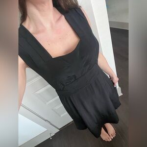 CHLOE Vintage Black Silk Dress